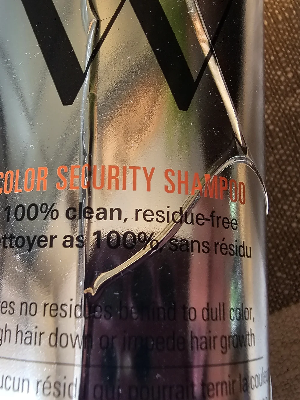 Color Security Shampoo New